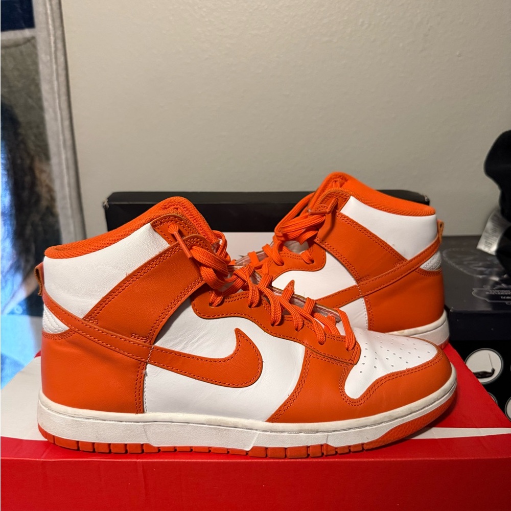 Nike Dunk Highs “Turf Orange”